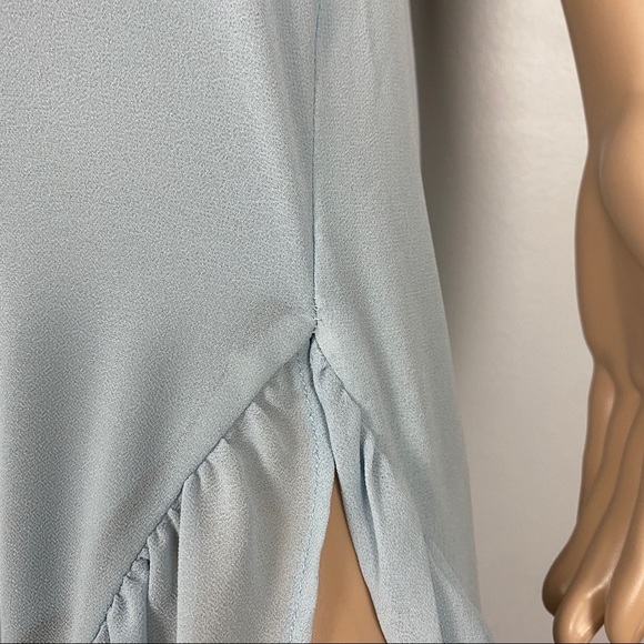 SHOW ME YOUR MUMU BLUE RUFFLE MAXI DRESS - Picture 6 of 14